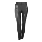 Tattini Pantaloni Melissa con Inserti in Ecopelle