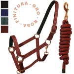 Winner by Sartore Cavezza con Lunghina imbottita con finiture oro rosa