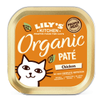 Lily's Kitchen Organic Chicken Dinner, Paté di Pollo - vaschetta da 85 gr
