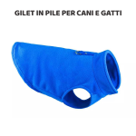 Gilet in pile per cane e gatto