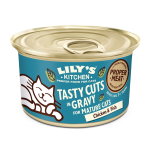 Lily's Kitchen Senior Tasty Cuts Pollo & Pesce bocconcini per gatti - scatoletta da 85 gr