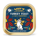 Lily's Kitchen Christmas Turkey & Ham Feast Limited Edition - 85 gr