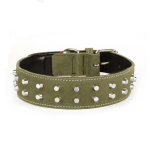 Da Vinci collare in pelle ingrassata "Mastiff" 55 x 4,5 cm