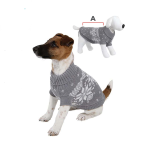 Leopet maglione norvegese "Lillehammer" grigio