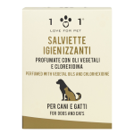 Linea 101 Salviette Igienizzanti e Detergenti per Cani e Gatti