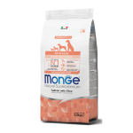 Monge Natural Superpremium All Breeds Puppy & Junior Salmone con Riso - 2,5 kg