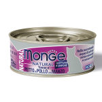 Monge Natural Superpremium Natural Tonno e Petto di Pollo con Manzo - 80 gr