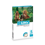 Kiltix Collare Antiparassitario per cani di taglia media - 53 cm